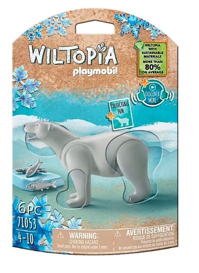 Zestaw figurek Wiltopia 71053 Niedźwiedź polarny